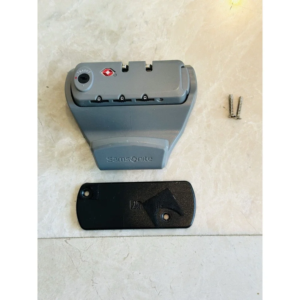 Samsonite TSA007 Replacement Luggage Lock Grey Combination 3-Dial Repair Part